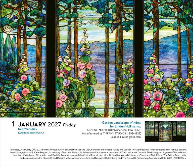 ABRMS The Met: Art 365 Days of Masterpieces 2027 Day-to-Day Calendar