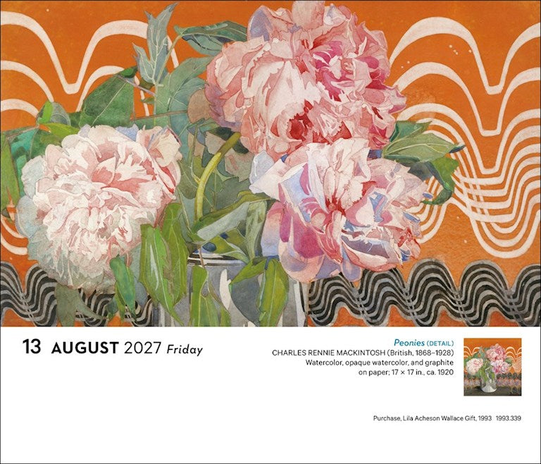 ABRMS The Met: Art 365 Days of Masterpieces 2027 Day-to-Day Calendar