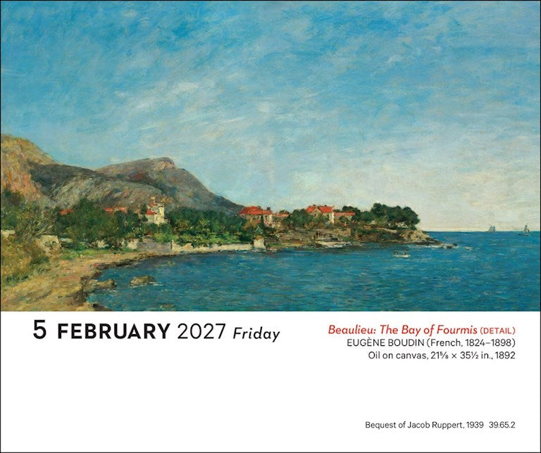 ABRMS The Met Impressionism and Post-Impressionism 2027 Day-to-Day Calendar