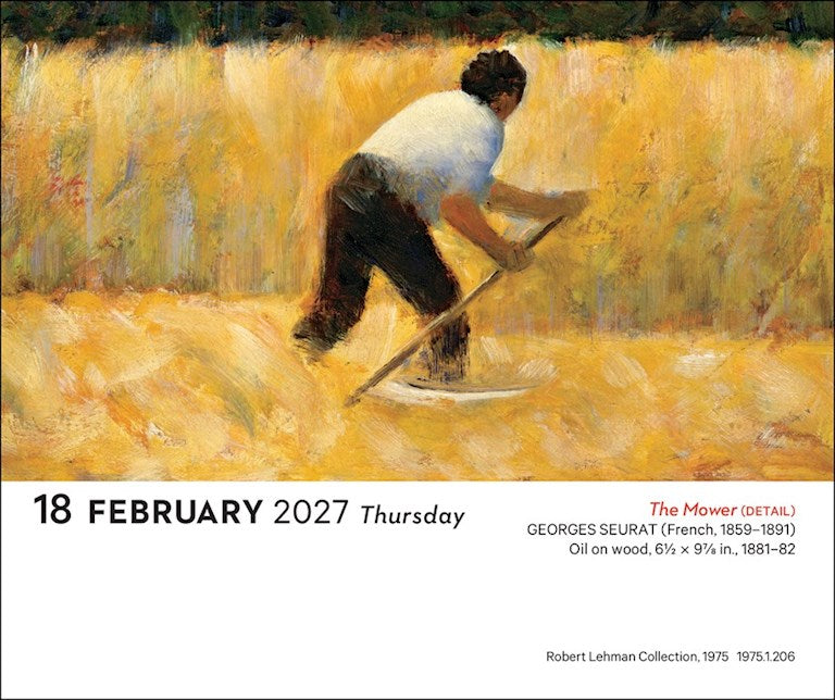 ABRMS The Met Impressionism and Post-Impressionism 2027 Day-to-Day Calendar