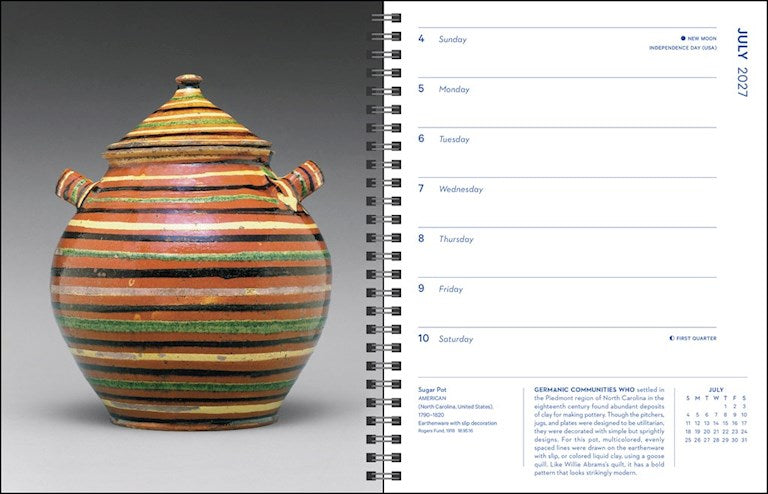 ABRMS The Met Masterpieces 12-Month 2027 Engagement Calendar