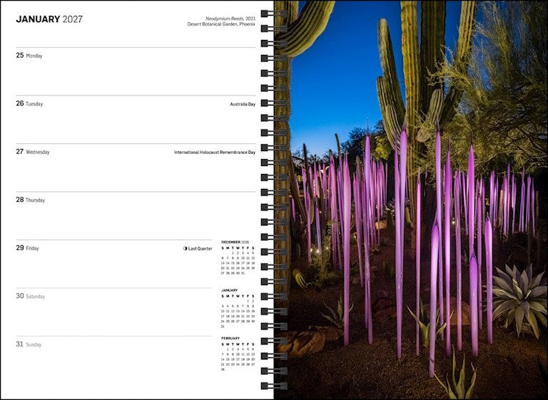 ABRMS Chihuly 12-Month 2027 Engagement Calendar
