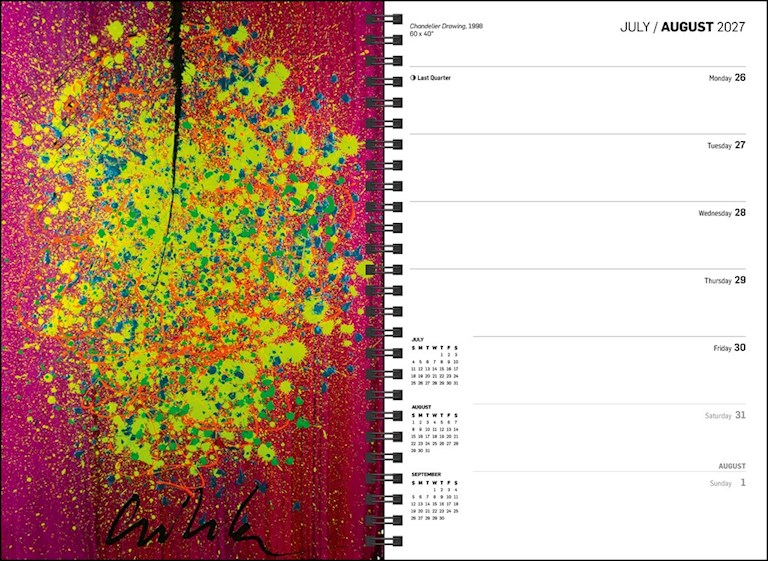 ABRMS Chihuly 12-Month 2027 Engagement Calendar