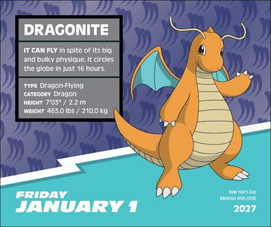 Pokémon 2027 Page-A-Day Calendar