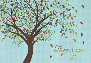 Boxed Thank You Cards - Tree of Life    