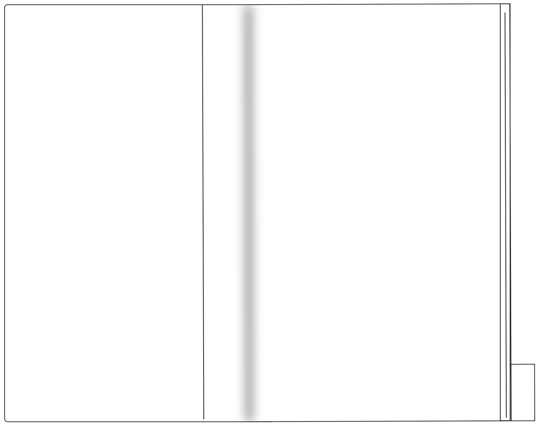 Voyager Notebook - Midnight Blue