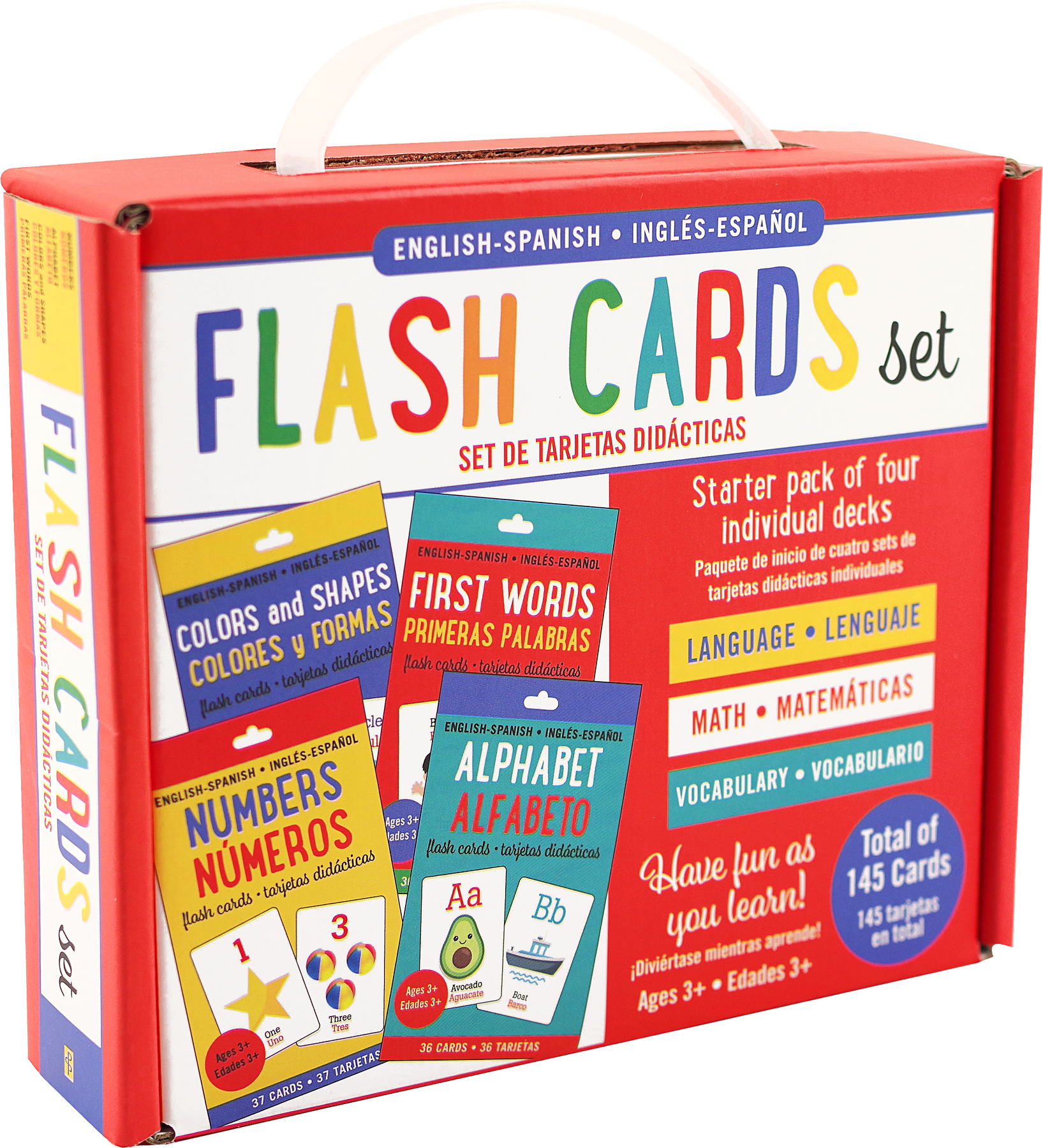 English-Spanish Flash Card Set