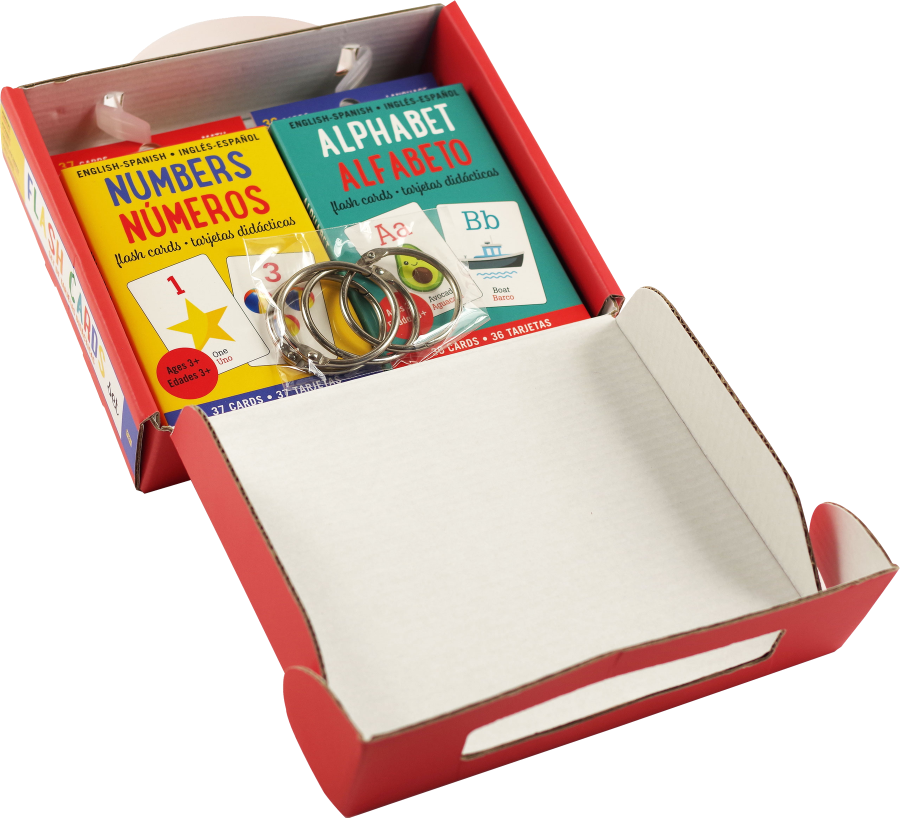 English-Spanish Flash Card Set