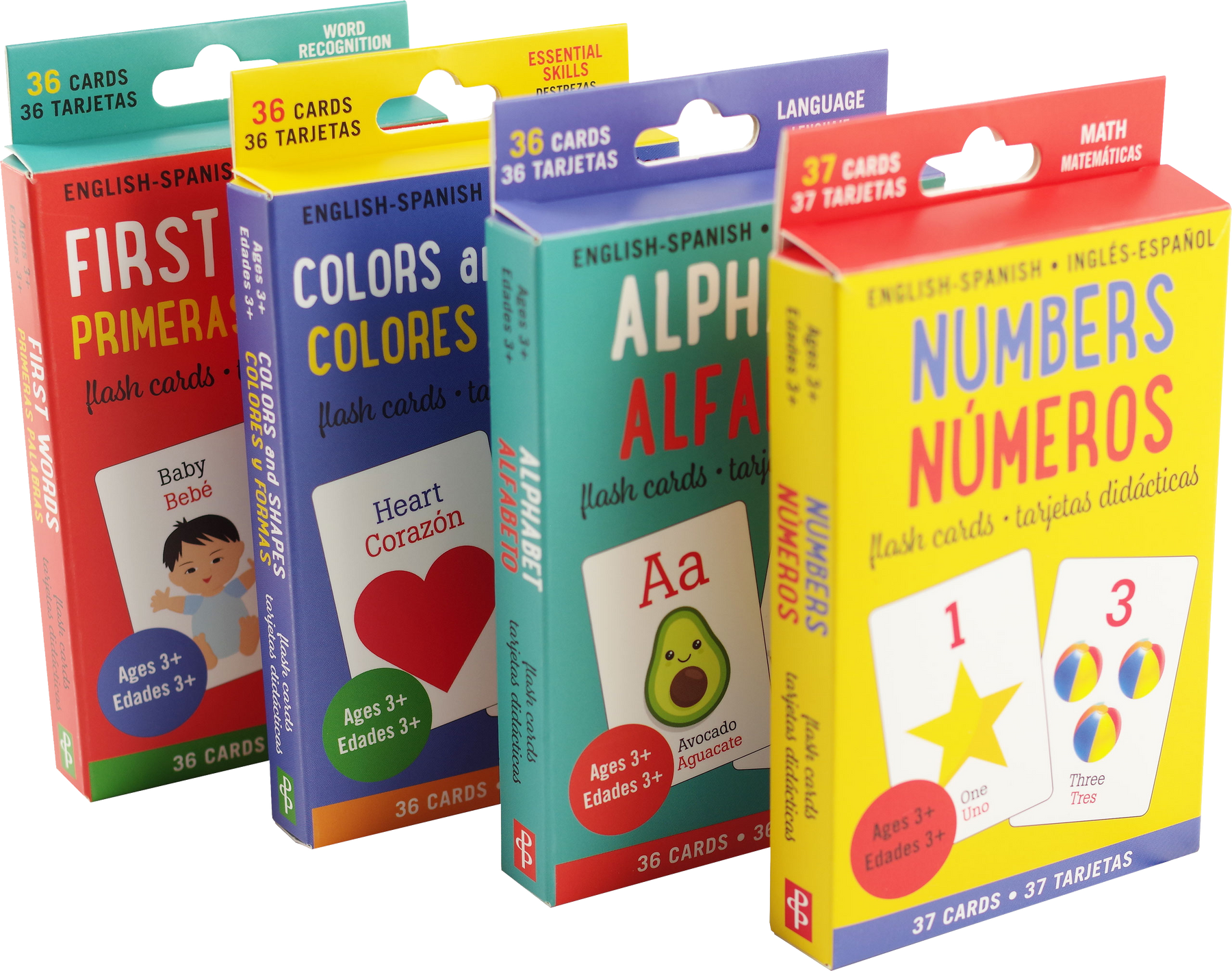 English-Spanish Flash Card Set