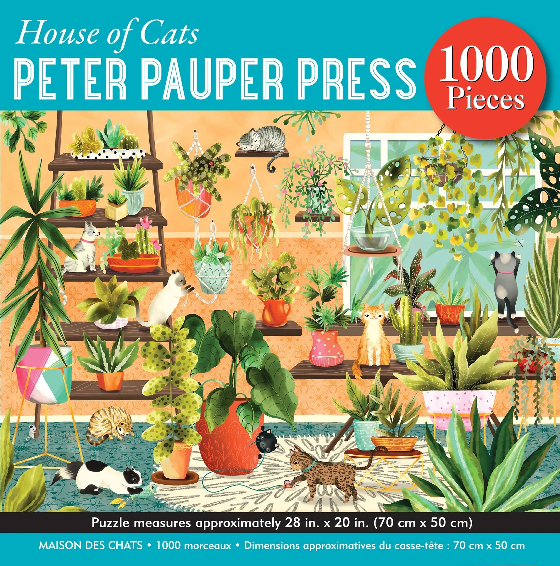 House of Cats 1000 Piece Puzzle