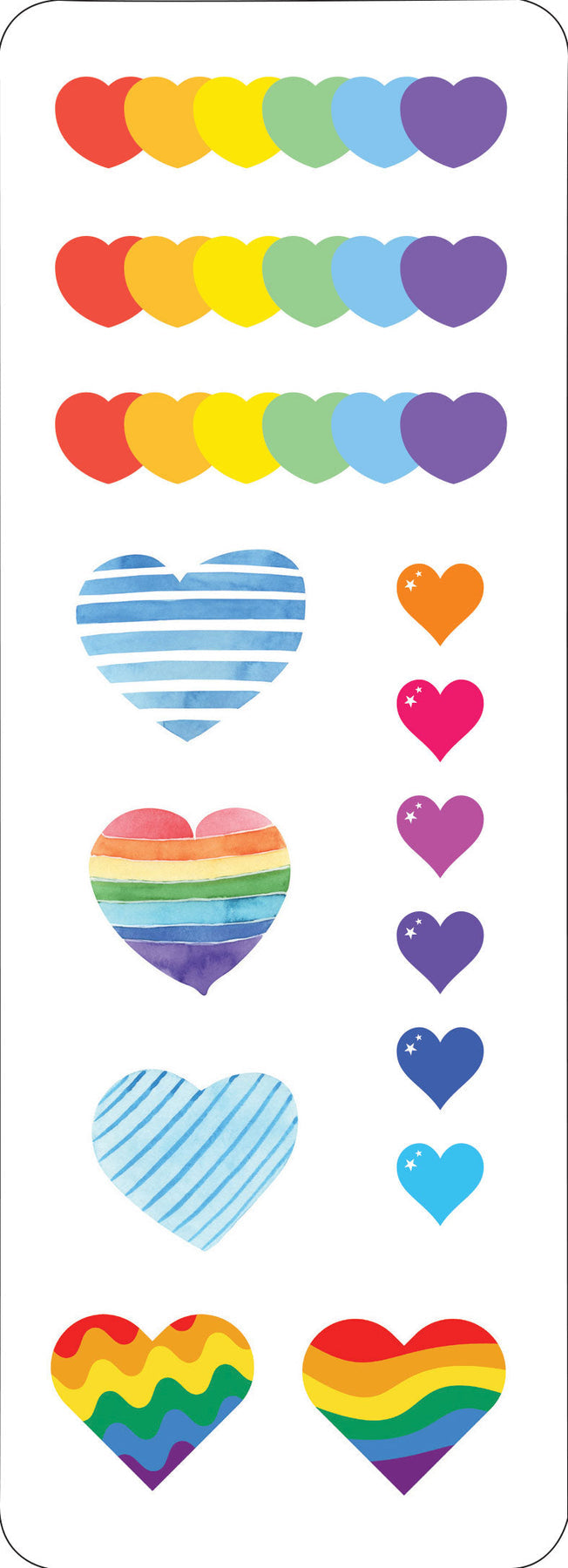 Hearts Stickers