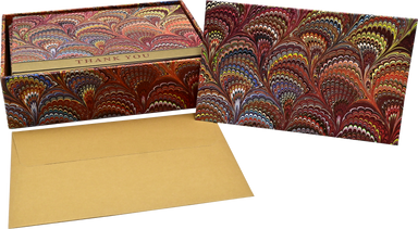 Venetian Boxed Thank You Cards    