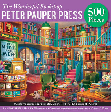 The Wonderful Bookshop 500 Piece Puzzle