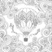 Boho Dreams Artist's Coloring Book