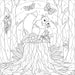 Boho Dreams Artist's Coloring Book