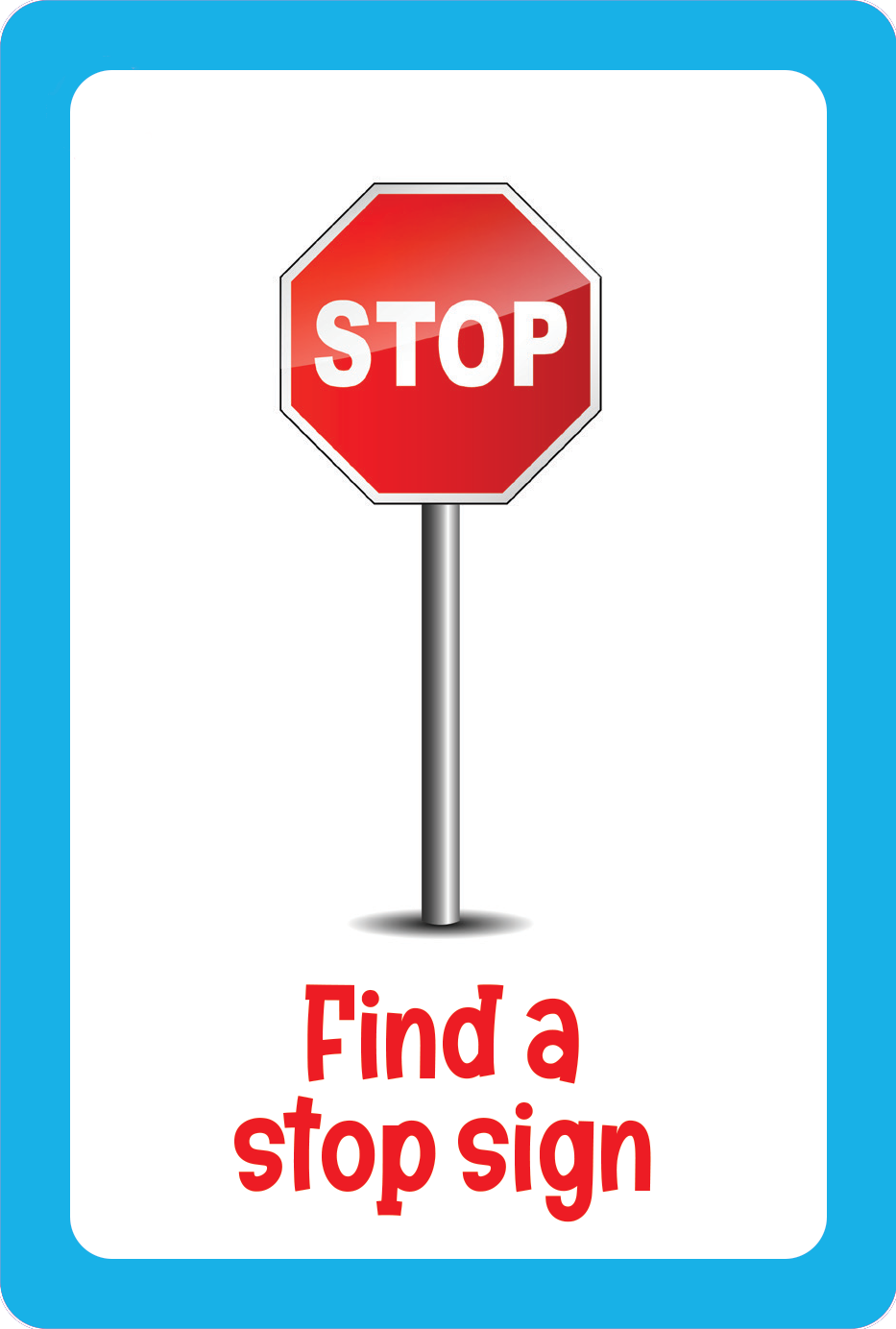Travel Seek and Find Scavenger Hunt Cards    