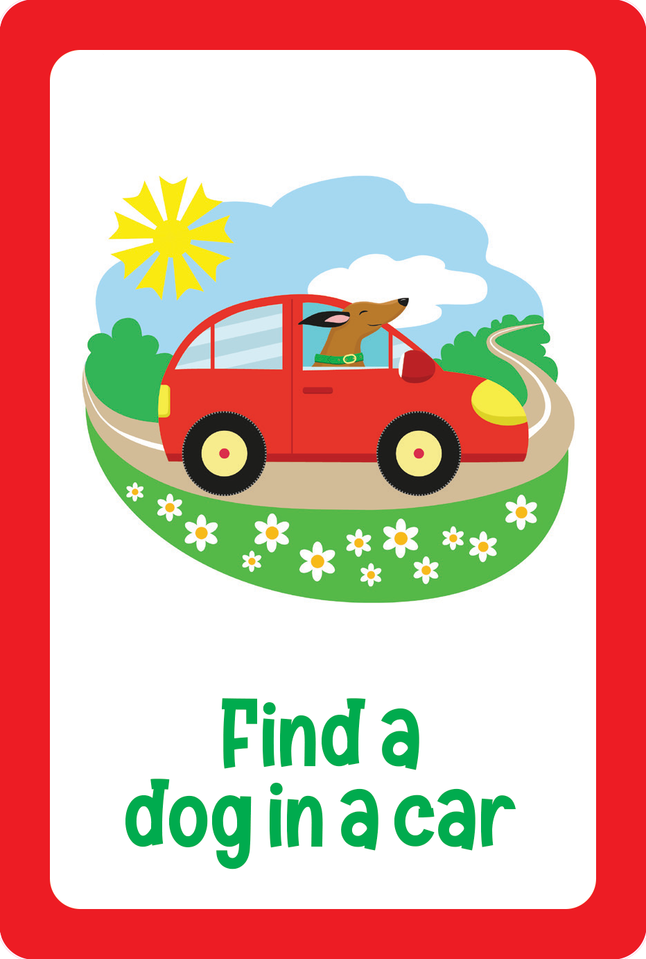 Travel Seek and Find Scavenger Hunt Cards    