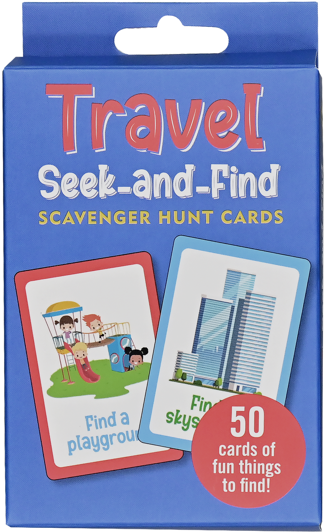 Travel Seek and Find Scavenger Hunt Cards    