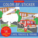 PTR My First Color By Sticker Cars, Trucks, & Trains