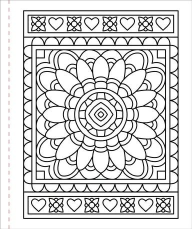 Easy Breezy Large Print Color Me Calm Coloring Book