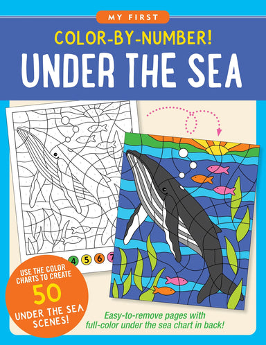 My First Color By Number! Under The Sea