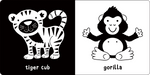 What Does Baby See? Baby Animals - A First High Contrast Book
