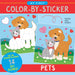 My First Color By Sticker Pets