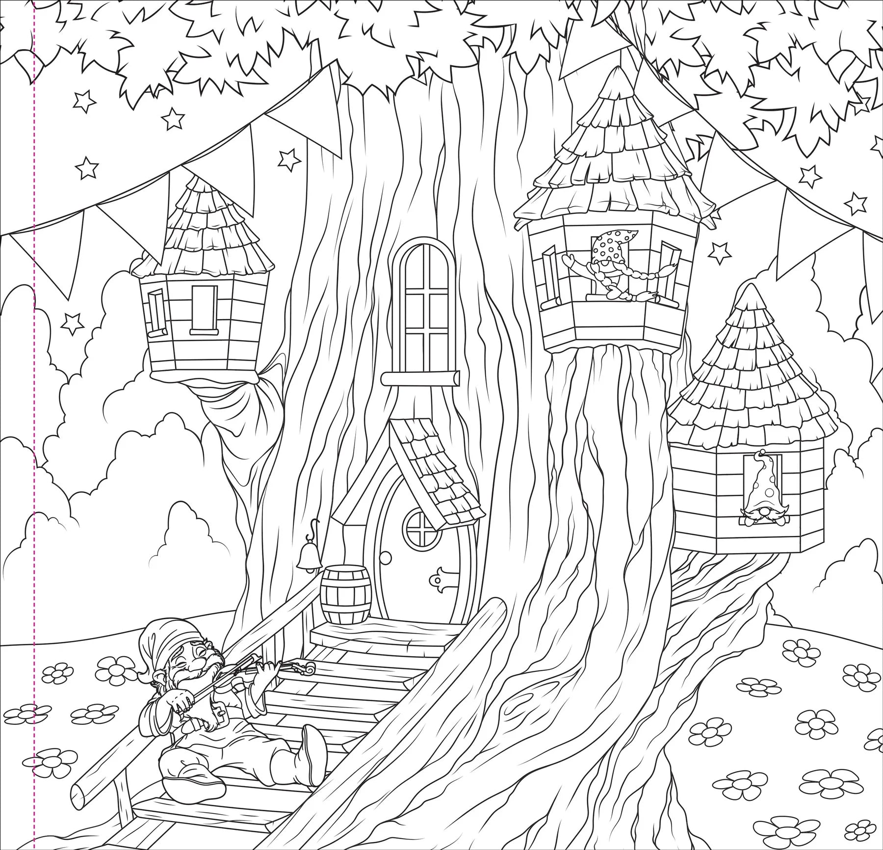 Enchanted Kingdom Artist's Coloring Book