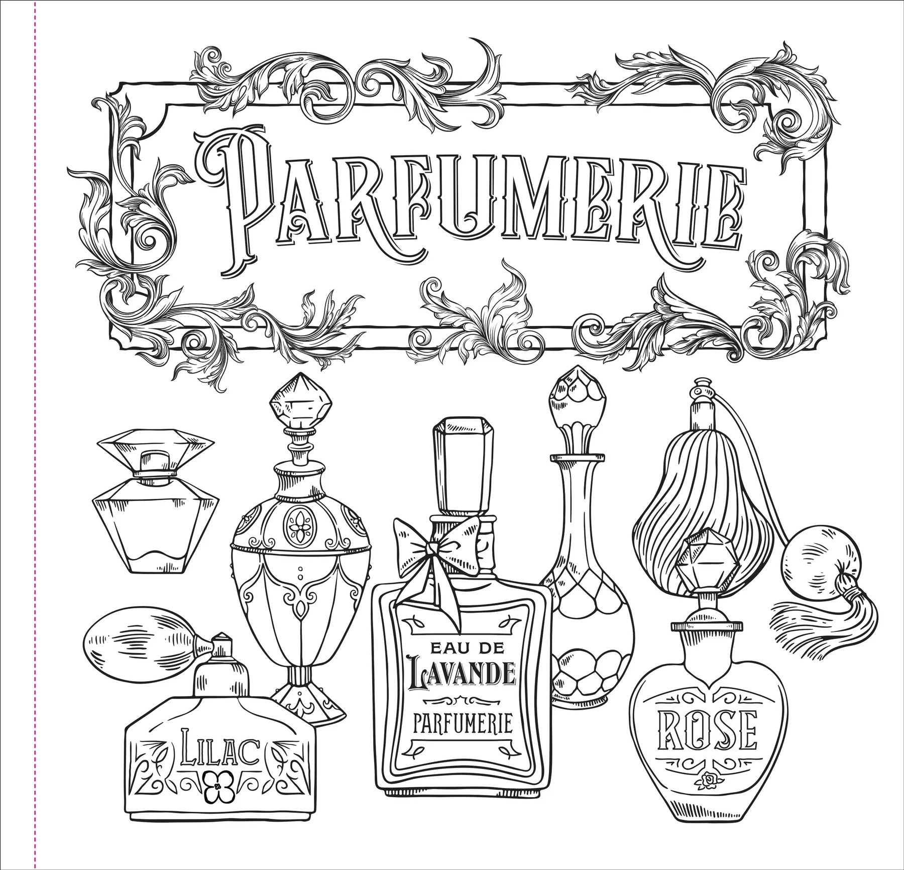 Ephemera Artist's Coloring Book