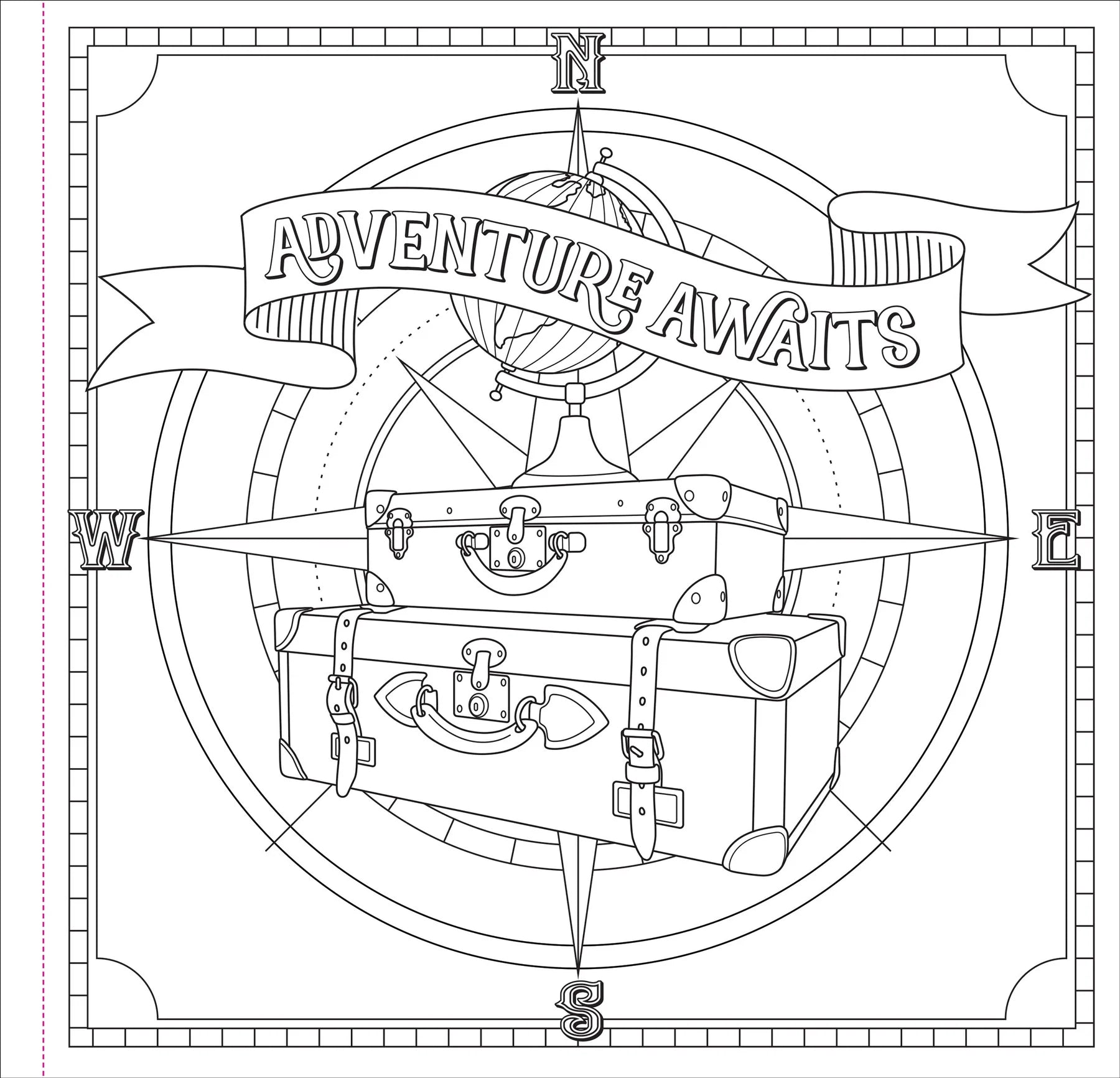 Ephemera Artist's Coloring Book
