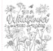 Wildflowers Coloring Book