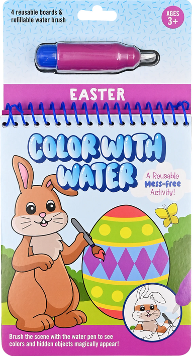 Coloring With Water - Easter