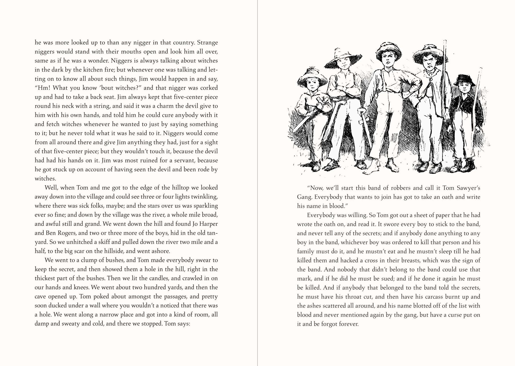 The Adventures of Huckleberry Finn Masterpiece Library Edition
