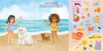 Puppies Sticker Doll Dress-Up Book