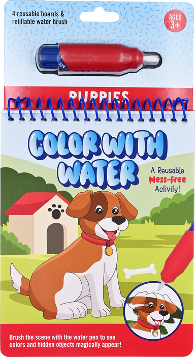 Color With Water - Puppies