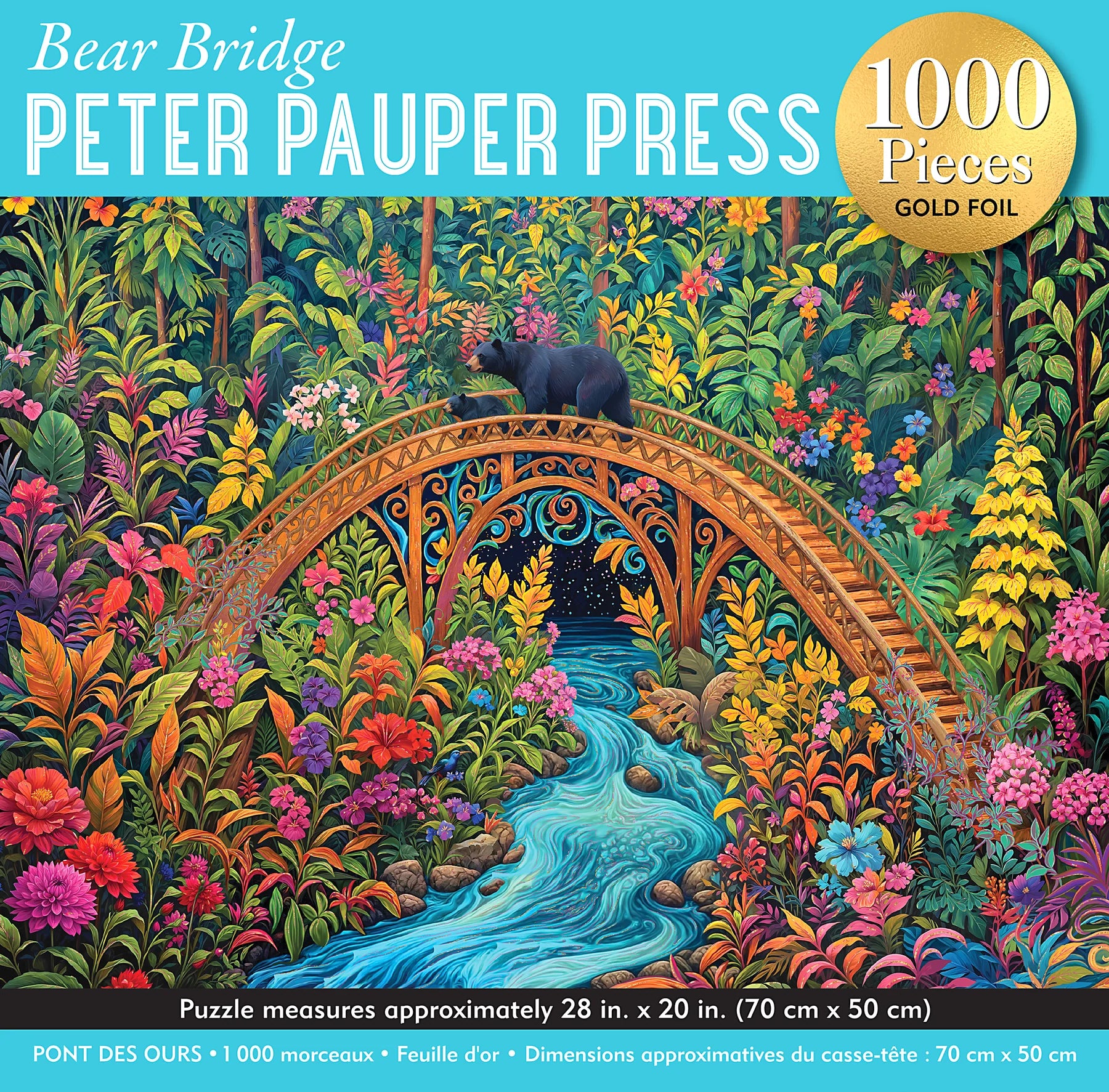 Bear Bridge 1000 Piece Puzzle