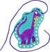 Dinosaurs Lacing Cards