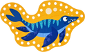 Dinosaurs Lacing Cards
