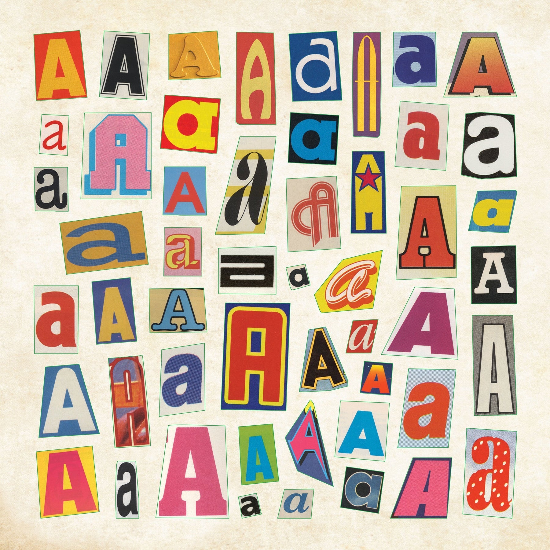 Ransom Notes Sticker Book