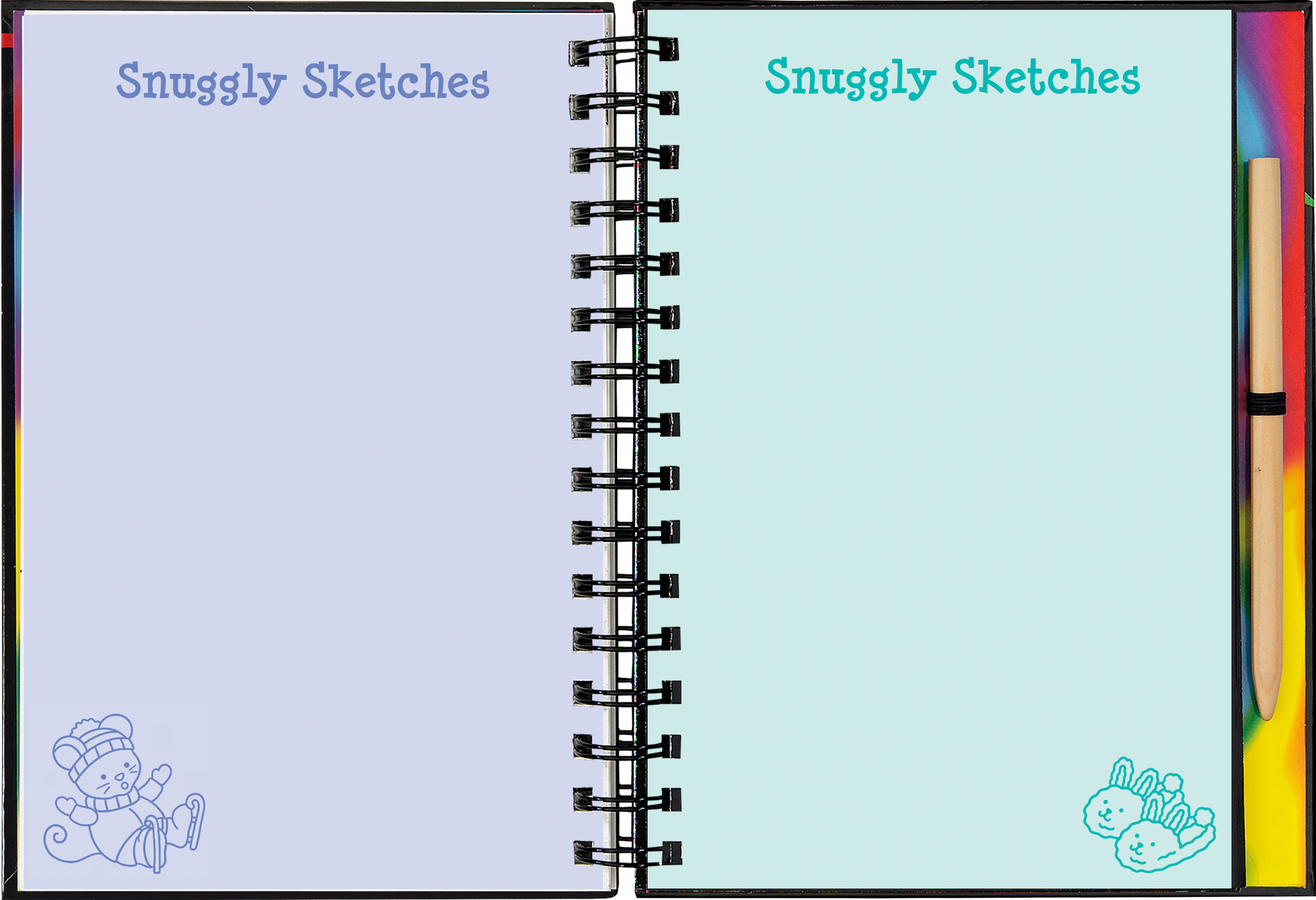 Scratch & Sketch Cozy Animals