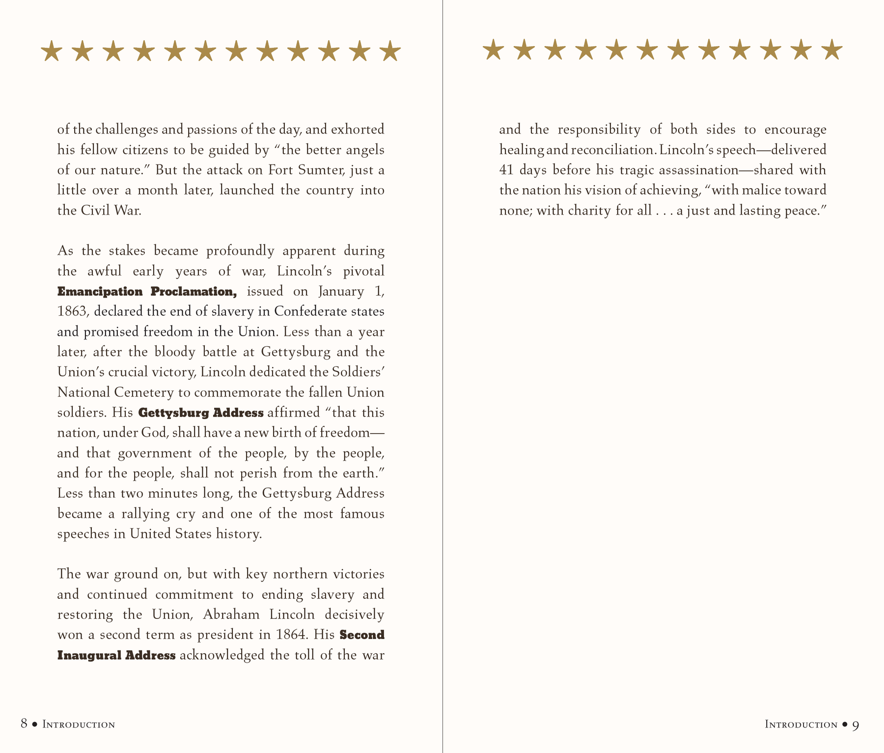 The Gettysburg Address And Other Speeches by Abraham Lincoln