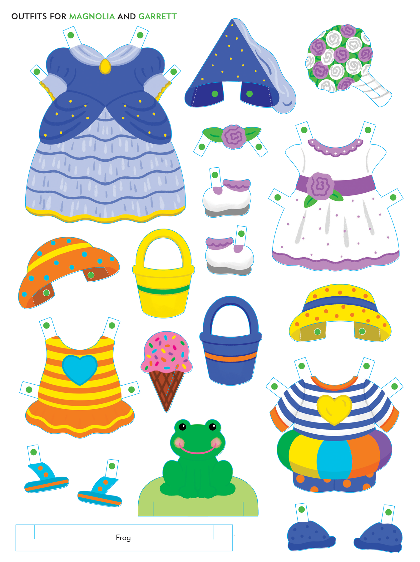 Classic Keepsake Paper Dolls - Beartown