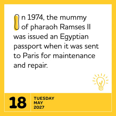 Interesting Facts for Curious Minds 2027 Page-A-Day Calendar