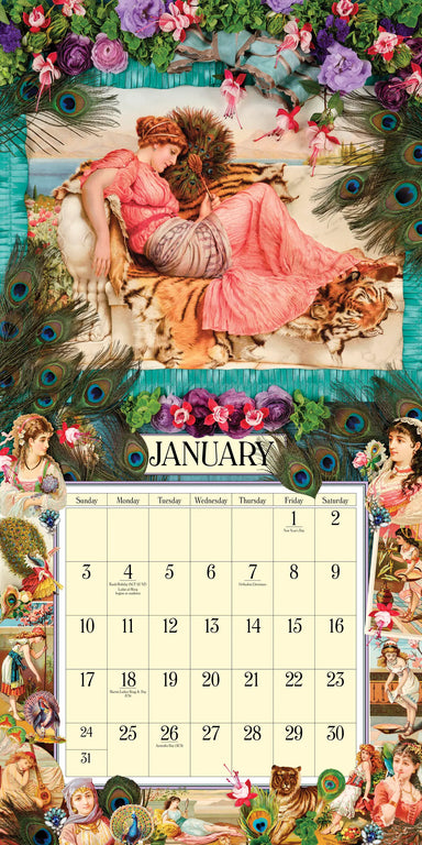 Cynthia Hart’s Victoriana 2027 Wall Calendar