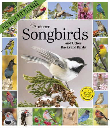 Audubon Songbirds and Other Backyard Birds Picture-A-Day 2027 Wall Calendar