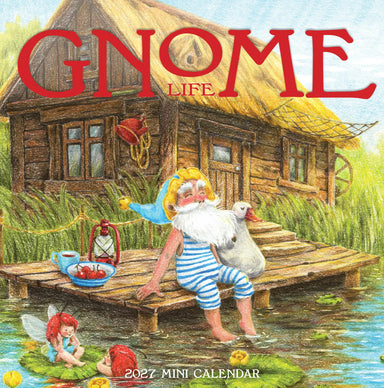 Gnome Life 2027 Mini Wall Calendar