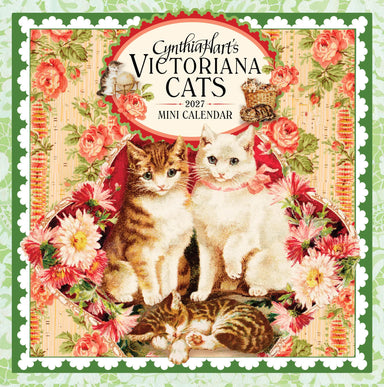 Cynthia Hart’s Victoriana Cats 2027 Mini Wall Calendar