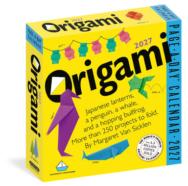 Origami 2027 Page-A-Day Calendar
