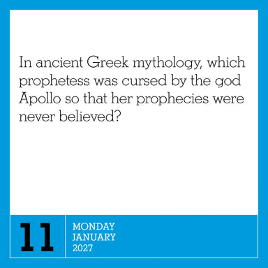 365 Days of Amazing Trivia 2027 Page-A-Day Calendar