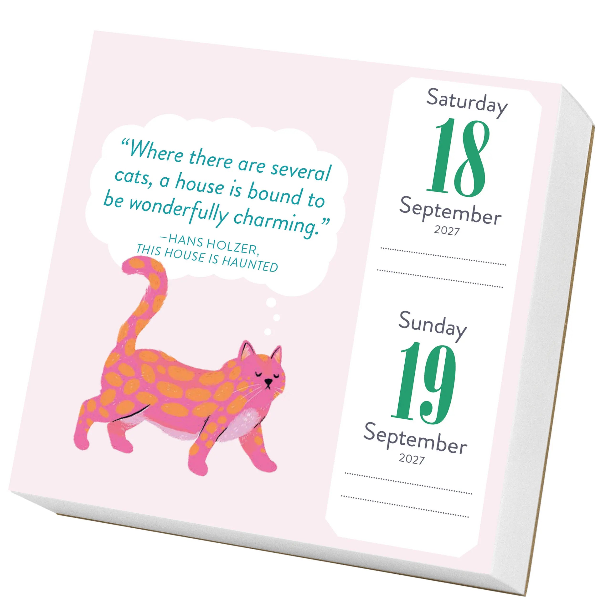 Cat Trivia 2027 Page-A-Day Calendar